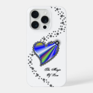 Rainbooghart met sterren , de Magic of Love iPhone 15 Pro Case