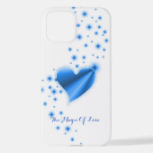 Rainbooghart met sterren , de Magic of Love iPhone Hoesje (Achterkant)