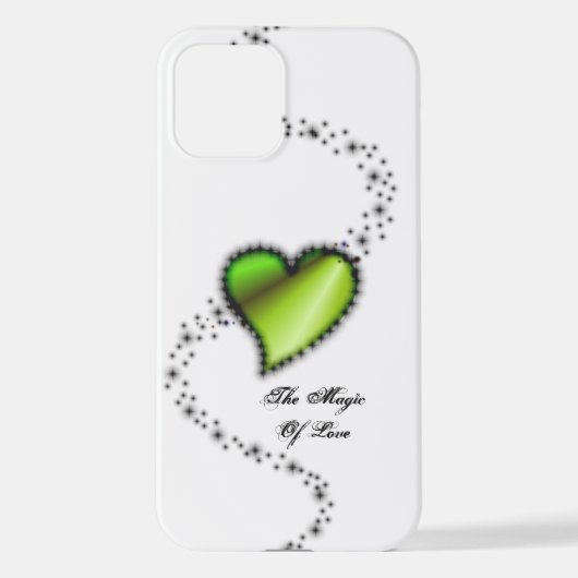 Rainbooghart met sterren , de Magic of Love iPhone Hoesje (Achterkant)