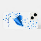 Rainbooghart met sterren , de Magic of Love iPhone Hoesje (Achterkant horizontaal)