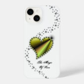 Rainbooghart met sterren , de Magic of Love iPhone Hoesje (Achterkant)
