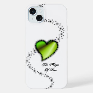 Rainbooghart met sterren , de Magic of Love iPhone 15 Plus Case