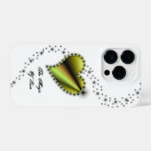 Rainbooghart met sterren , de Magic of Love iPhone Hoesje (Achterkant horizontaal)