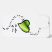 Rainbooghart met sterren , de Magic of Love iPhone Hoesje (Achterkant horizontaal)