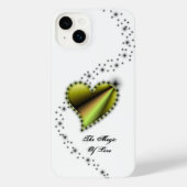 Rainbooghart met sterren , de Magic of Love iPhone Hoesje (Achterkant)