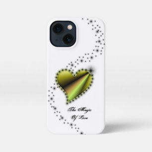 Rainbooghart met sterren , de Magic of Love iPhone 13 Mini Hoesje