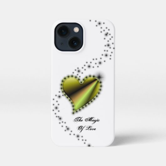Rainbooghart met sterren , de Magic of Love iPhone Hoesje (Achterkant)