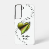 Rainbooghart met sterren , de Magic of Love Samsung Galaxy Hoesje (Achterkant)