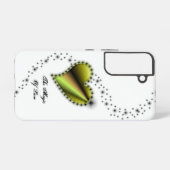 Rainbooghart met sterren , de Magic of Love Samsung Galaxy Hoesje (Achterkant horizontaal)