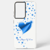 Rainbooghart met sterren , de Magic of Love Samsung Galaxy Hoesje (Achterkant)