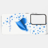 Rainbooghart met sterren , de Magic of Love Samsung Galaxy Hoesje (Linkerkant)