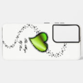 Rainbooghart met sterren , de Magic of Love Samsung Galaxy Hoesje (Linkerkant)