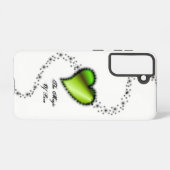 Rainbooghart met sterren , de Magic of Love Samsung Galaxy Hoesje (Achterkant horizontaal)