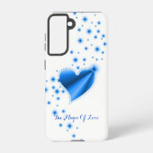 Rainbooghart met sterren , de Magic of Love Samsung Galaxy Hoesje (Achterkant)