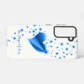 Rainbooghart met sterren , de Magic of Love Samsung Galaxy Hoesje (Achterkant horizontaal)