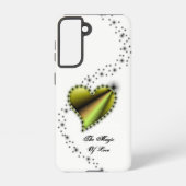 Rainbooghart met sterren , de Magic of Love Samsung Galaxy Hoesje (Achterkant)