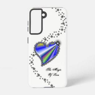 Rainbooghart met sterren , de Magic of Love Samsung Galaxy Hoesje