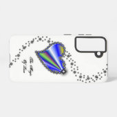 Rainbooghart met sterren , de Magic of Love Samsung Galaxy Hoesje (Achterkant horizontaal)