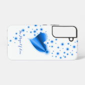 Rainbooghart met sterren , de Magic of Love Samsung Galaxy Hoesje (Achterkant horizontaal)