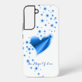 Rainbooghart met sterren , de Magic of Love Samsung Galaxy Hoesje (Achterkant)