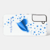 Rainbooghart met sterren , de Magic of Love Samsung Galaxy Hoesje (Achterkant horizontaal)