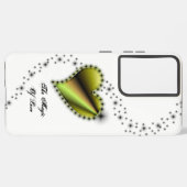 Rainbooghart met sterren , de Magic of Love Samsung Galaxy Hoesje (Linkerkant)