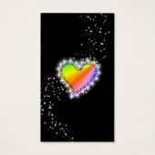 Rainbooghart met stervormige Visitekaartjes (Achterkant)