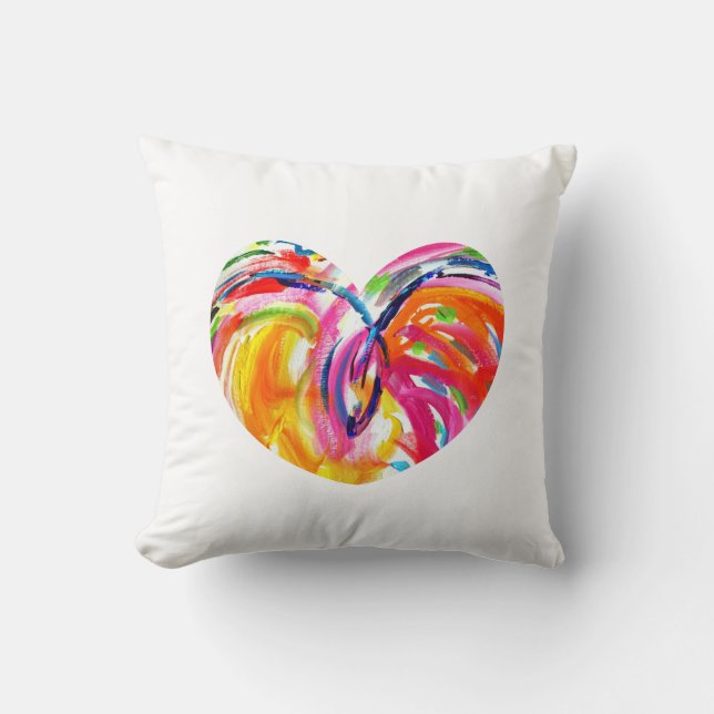 Rainbooghart van Joy Pillow Kussen (Voorkant)