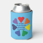 Rainboogharten Blikjeskoeler (Blikje Voorkant)