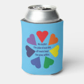 Rainboogharten Blikjeskoeler (Blikje Achterkant)