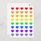 Rainboogharten Briefkaart (Voorkant / Achterkant)