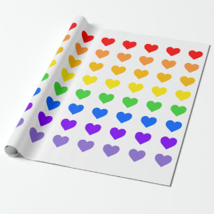 Rainboogharten Cadeaupapier