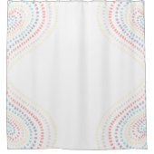 Rainboogharten Douchegordijn (Voorkant)