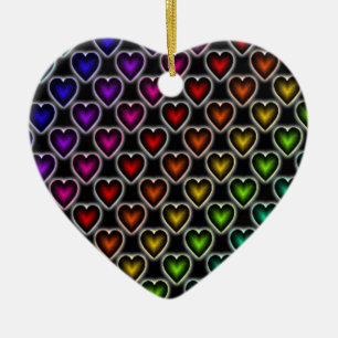 Rainboogharten Keramisch Ornament