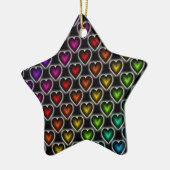 Rainboogharten Keramisch Ornament (Links)