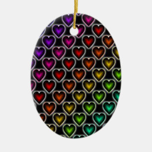 Rainboogharten Keramisch Ornament