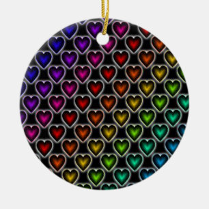 Rainboogharten Keramisch Ornament