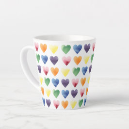 Rainboogharten Latte Mok