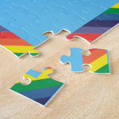 Rainboogharten Legpuzzel (Zijkant)
