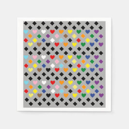 Rainboogharten Servet