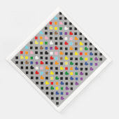 Rainboogharten Servet (Hoek)