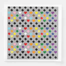 Rainboogharten Servet