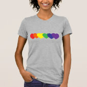 Rainboogharten T-shirt (Voorkant)