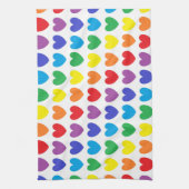 Rainboogharten Theedoek (Verticaal)