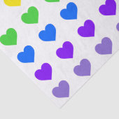 Rainboogharten Tissuepapier (Detail)