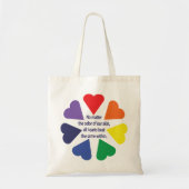 Rainboogharten Tote Bag (Voorkant)
