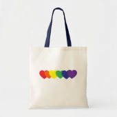 Rainboogharten Tote Bag (Voorkant)