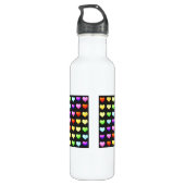 Rainboogharten Waterfles (Achterkant)