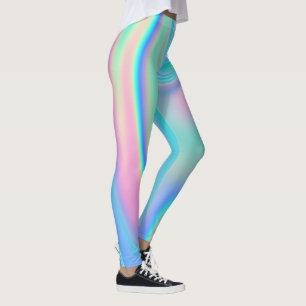Rainboogholografisch Abstract Leggings