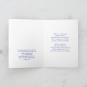 Rainboogkaart voor Christelijke aanmoediging Kaart (Binnen)